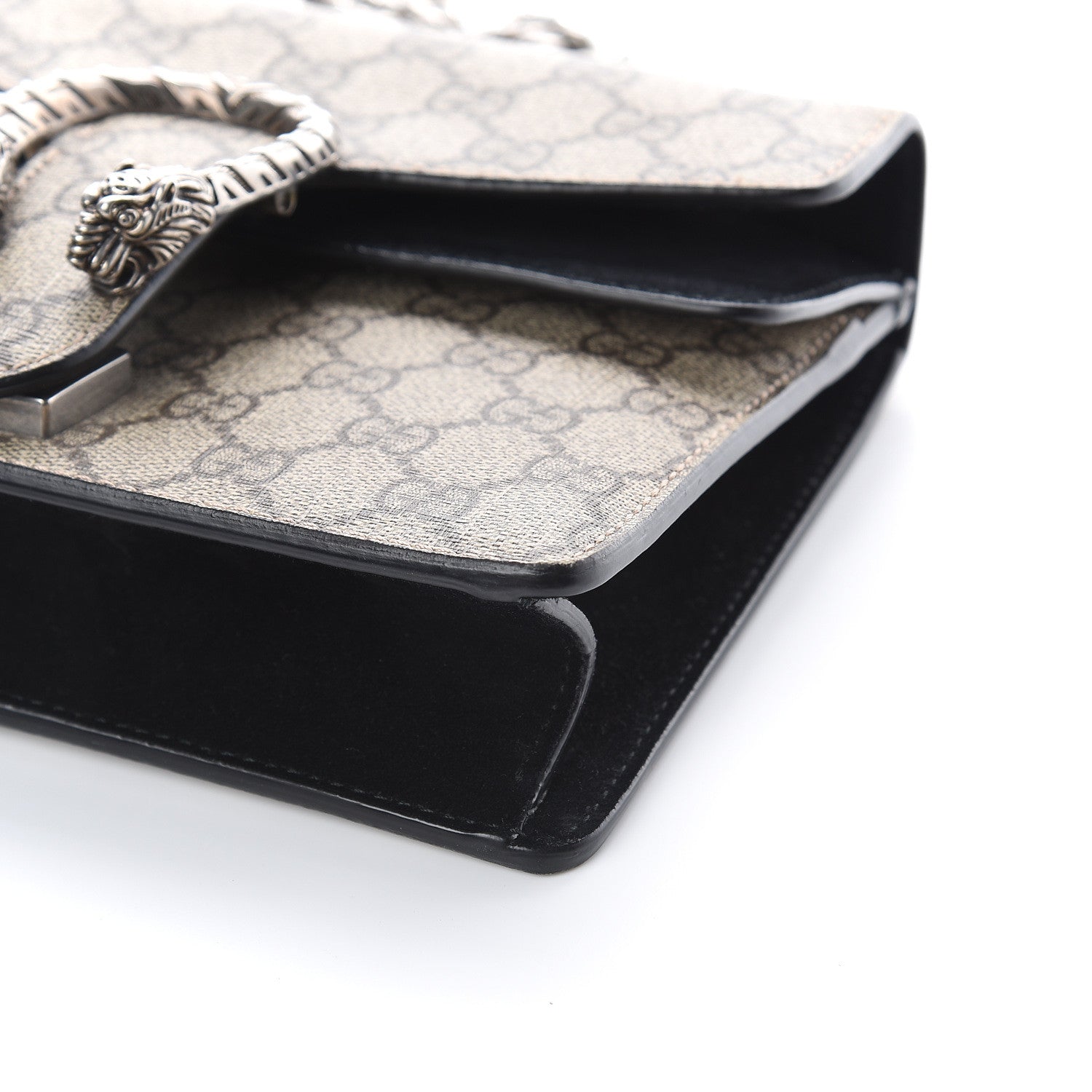 Gucci GG Supreme Monogram Mini Dionysus Shoulder Bag Black 6 of 7