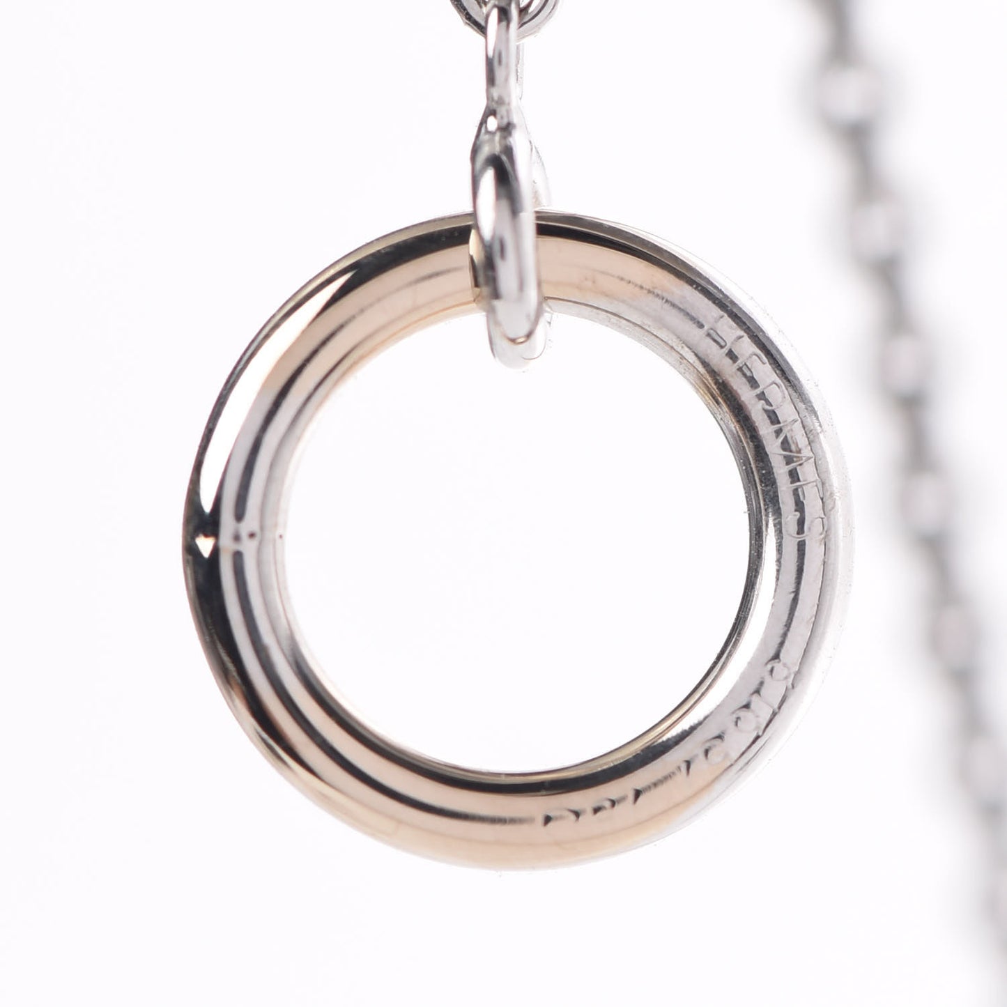 18K White Gold Chaine D'Ancre Punk Necklace