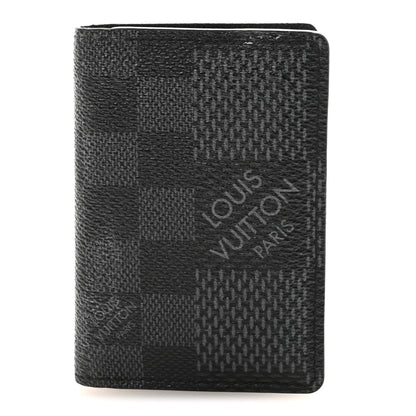 Louis Vuitton Damier Graphite 3D Pocket Organizer Black Grey 1 of 7