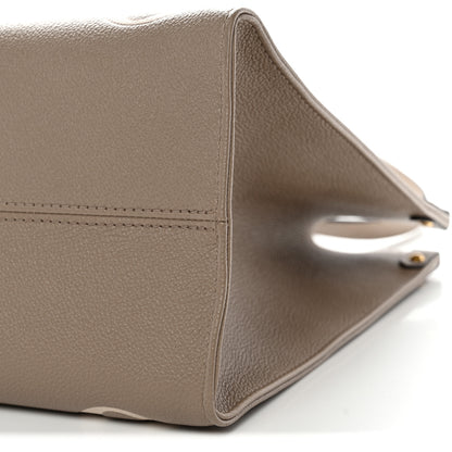 Louis Vuitton Empreinte Monogram Giant Onthego MM Tourterelle Creme 9 of 10