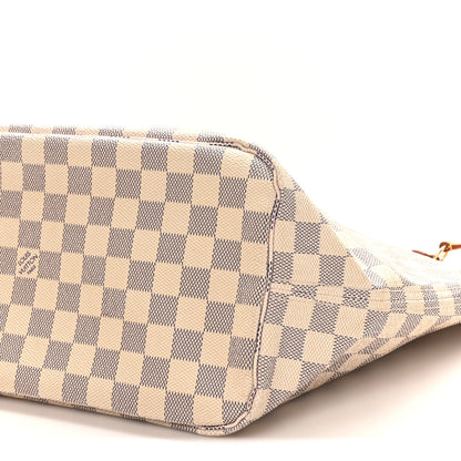 Louis Vuitton Damier Azur Neverfull MM 10 of 10