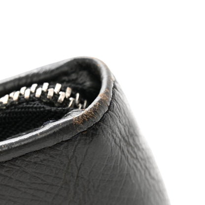 Louis Vuitton Taiga Zip Wallet Black 9 of 10