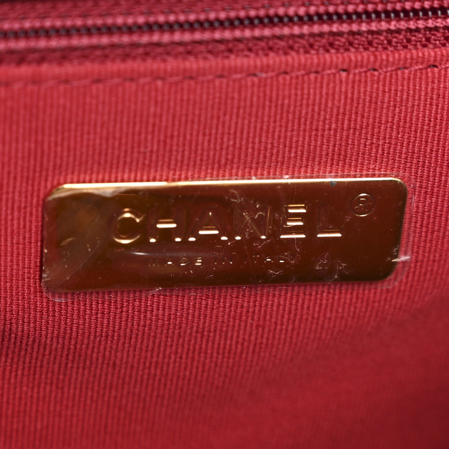 Lambskin Quilted Chanel 19 Backpack Black