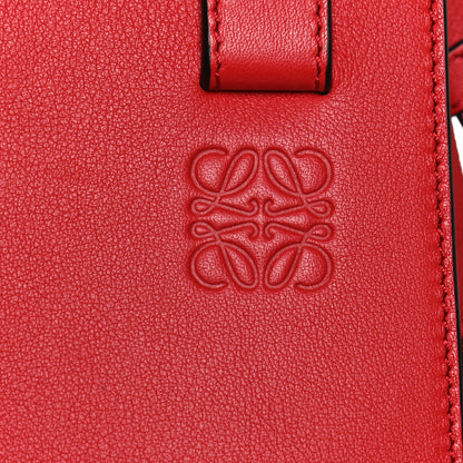 Loewe Grained Calfskin Small Hammock Shoulder Bag Scarlet Red 7 of 11