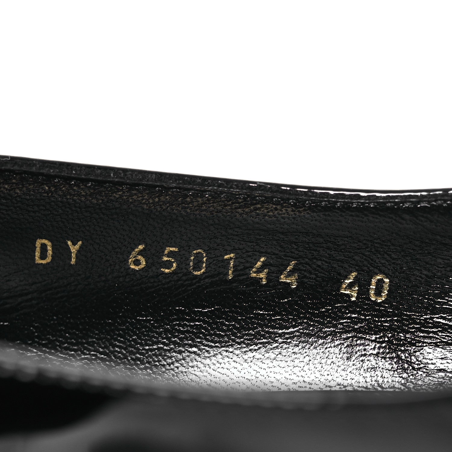 Saint Laurent Patent Calfskin Sixtine 20 Pumps 40 Black 10 of 12