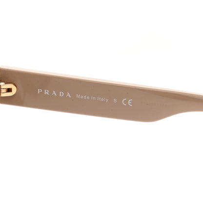 Prada Acetate Cat Eye Sunglasses SPR 23X Beige 5 of 8