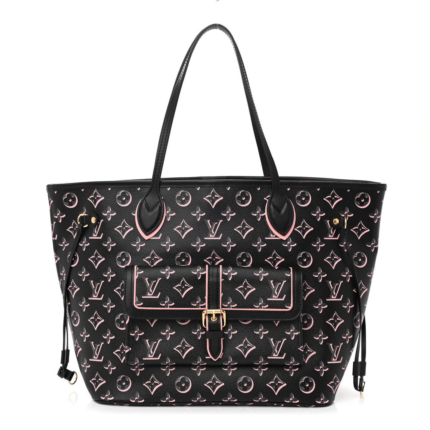 Monogram Fall For You Neverfull MM Black