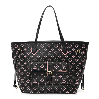 Louis Vuitton Monogram Fall For You Neverfull MM Black 1 of 7