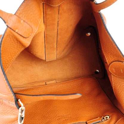 Valentino Garavani Grained Calfskin Va Va Voom Tote Cognac 5 of 8