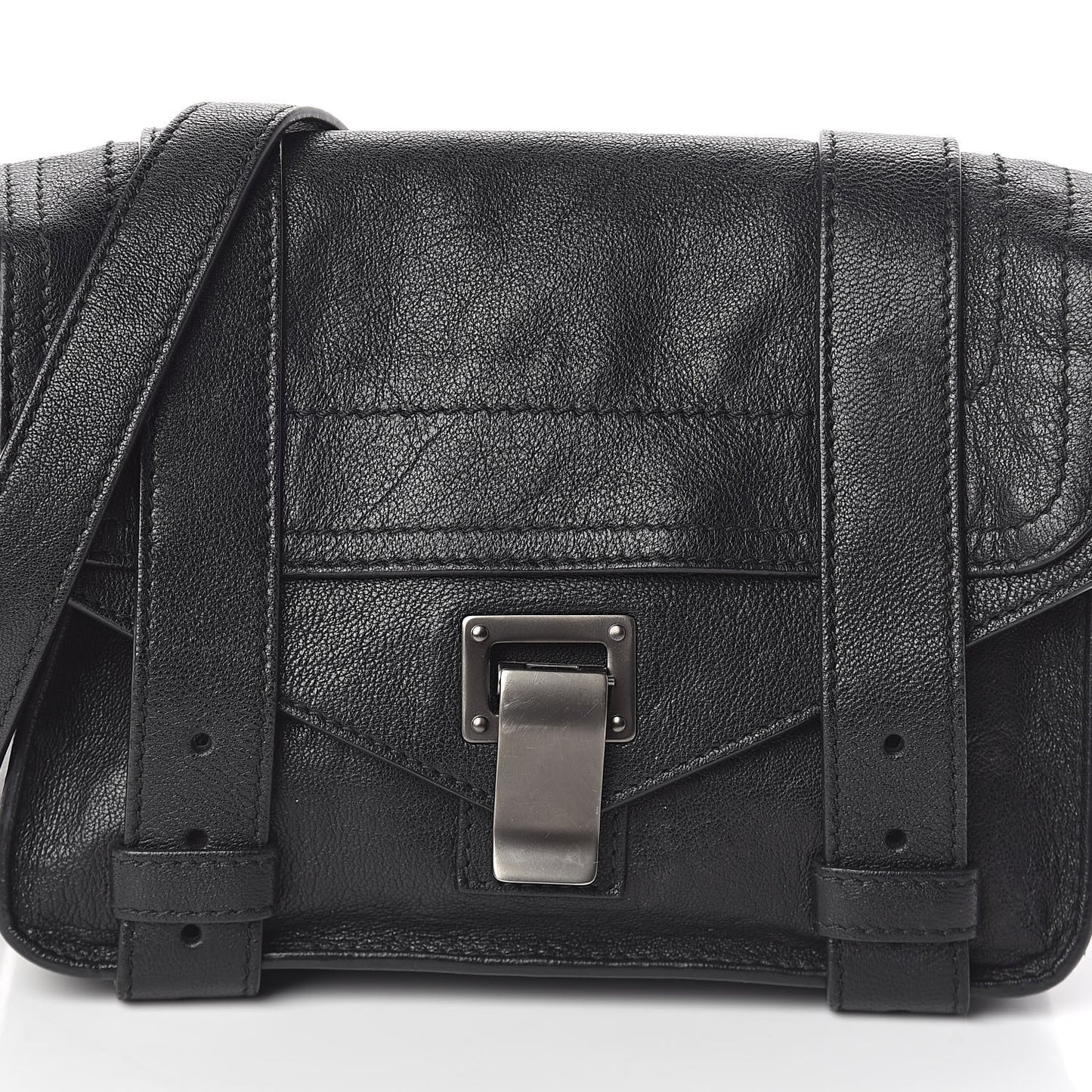Lambskin PS1 Mini Crossbody Black
