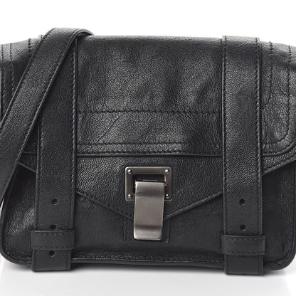 Proenza Schouler Lambskin PS1 Mini Crossbody Black 7 of 9