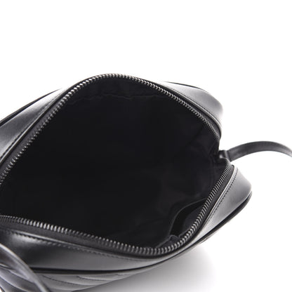 Saint Laurent Calfskin Matelasse Monogram Lou Camera Bag Black 5 of 10