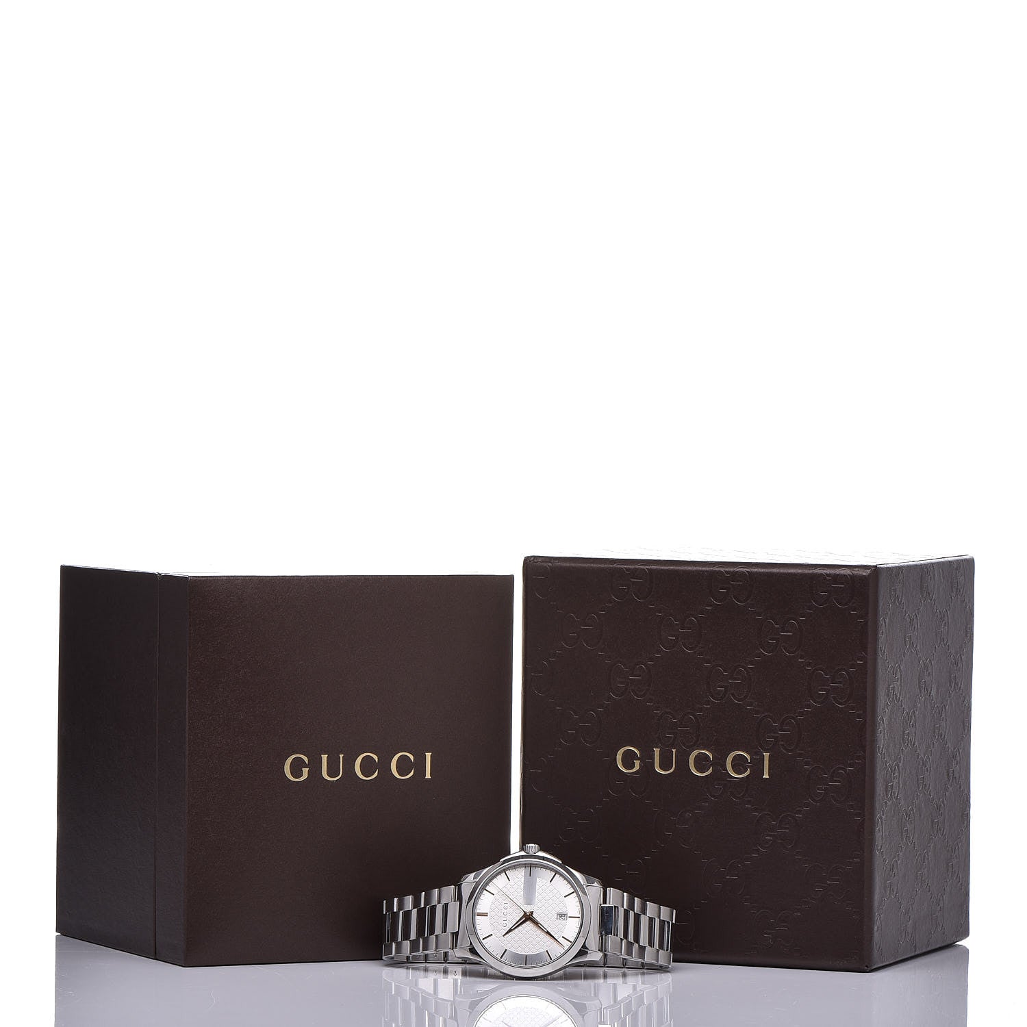 Gucci Stainless Steel 38mm G-Timeless Quartz Watch 7 of 7