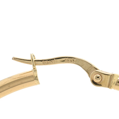 Roberto Coin 18K Yellow Gold Large Hoop Earrings 4 of 5