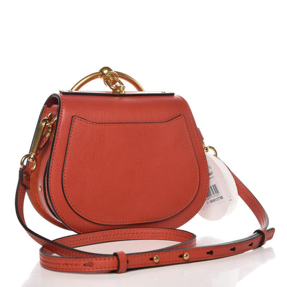 Chloe Calfskin Small Nile Bracelet Bag Earthy Red 3 of 7