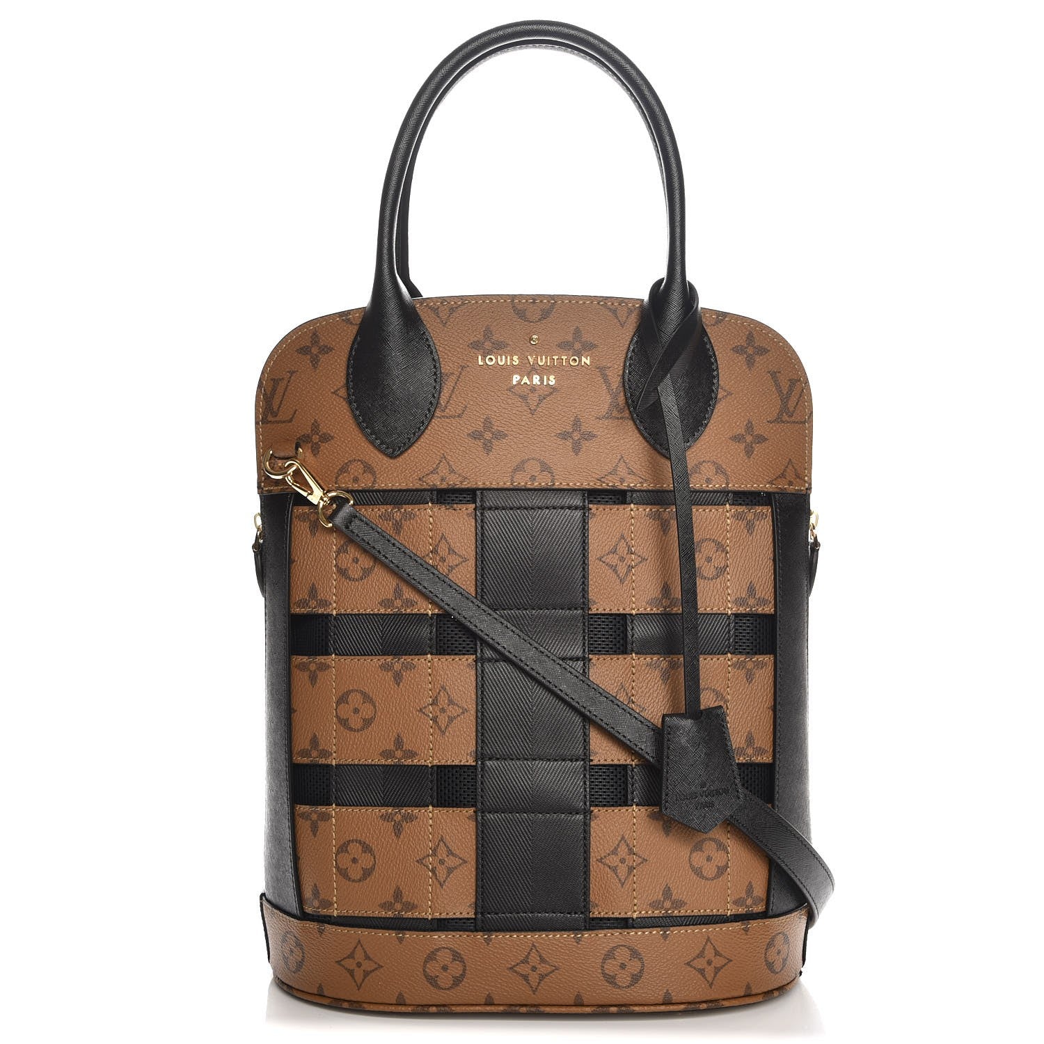 Louis Vuitton Reverse Monogram Tressage Tote 1 of 10