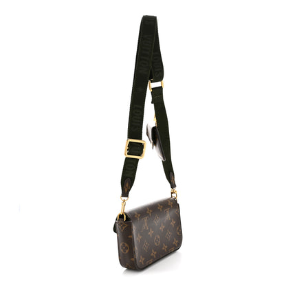 Louis Vuitton Monogram Felicie Strap & Go Kaki 3 of 15