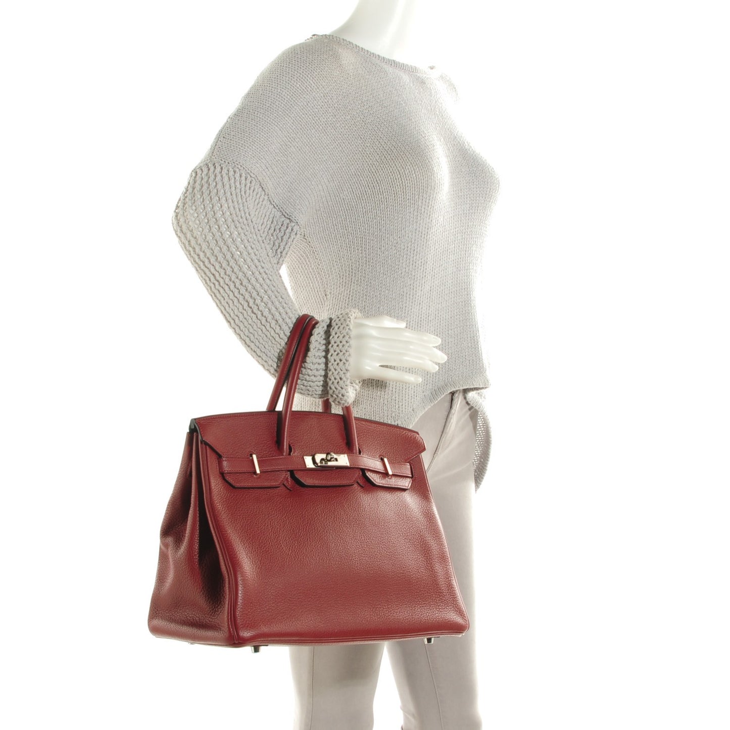Togo Birkin 35 Rouge H