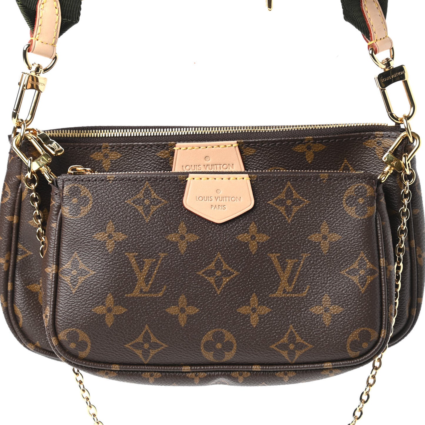 Monogram Multi Pochette Accessories Kaki
