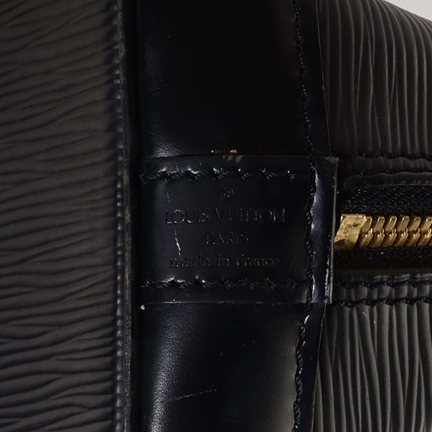 Louis Vuitton Epi Alma PM Black 7 of 7