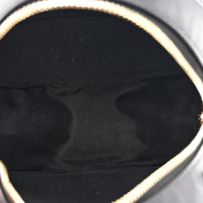 Chanel Goatskin Quilted Chanel 19 Round Clutch With Chain Black Black 5 of 11