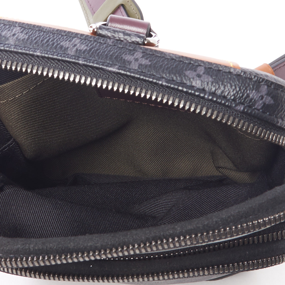 Louis Vuitton Monogram Eclipse Patchwork Amazone Sling Bag 6 of 7