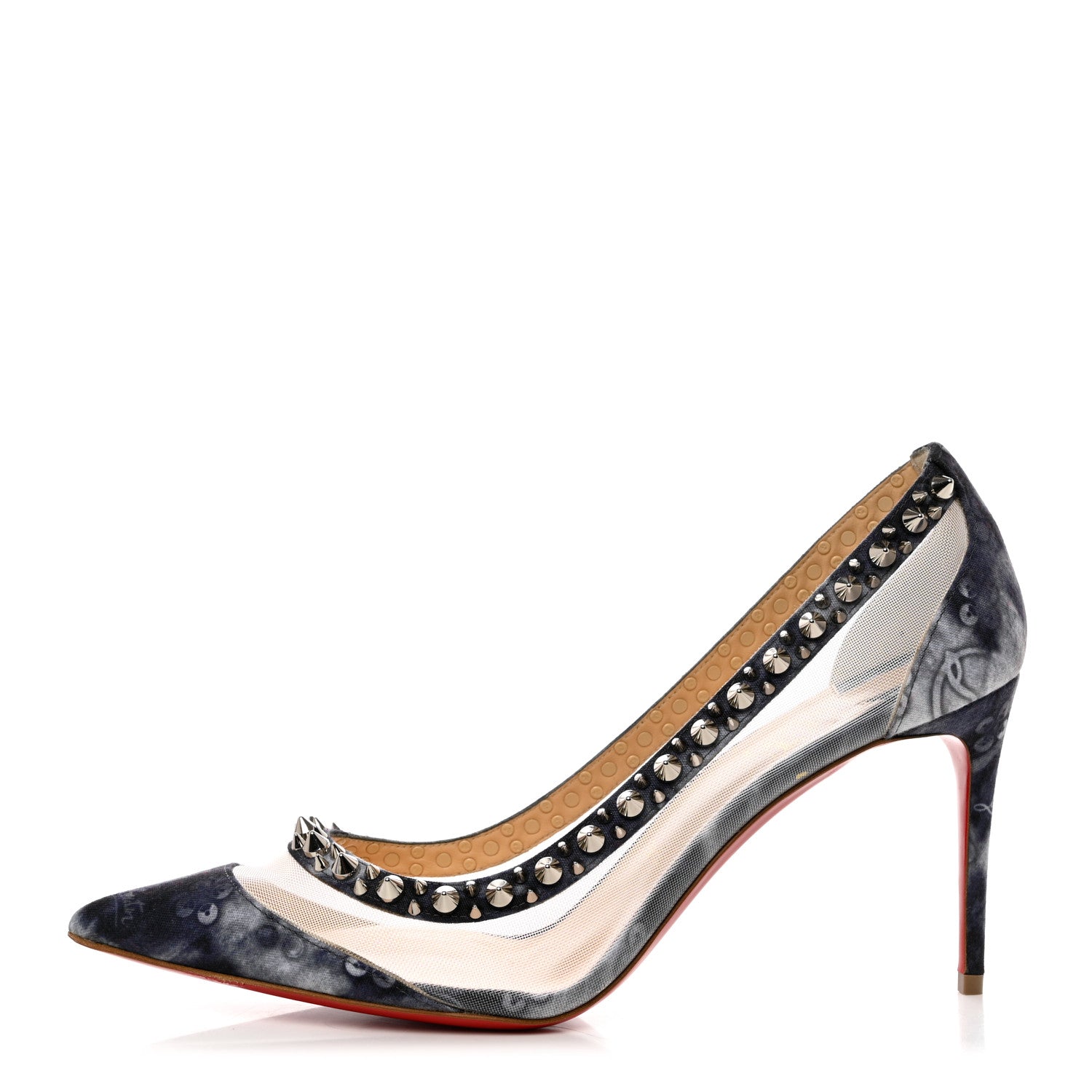 Christian Louboutin Jeans Punk Galativi Spikes 85 Pumps 41 Version 41 1 of 8