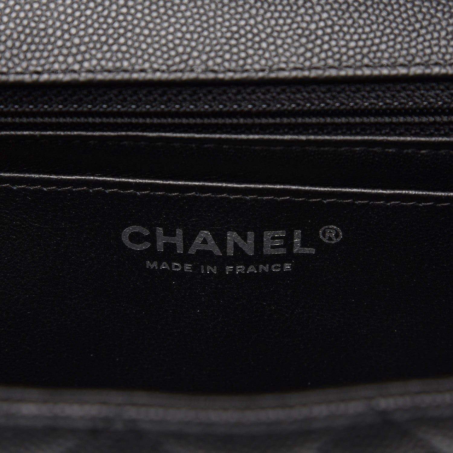 Chanel Caviar Quilted Mini Rectangular Flap Black 6 of 8