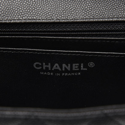 Chanel Caviar Quilted Mini Rectangular Flap Black 6 of 8