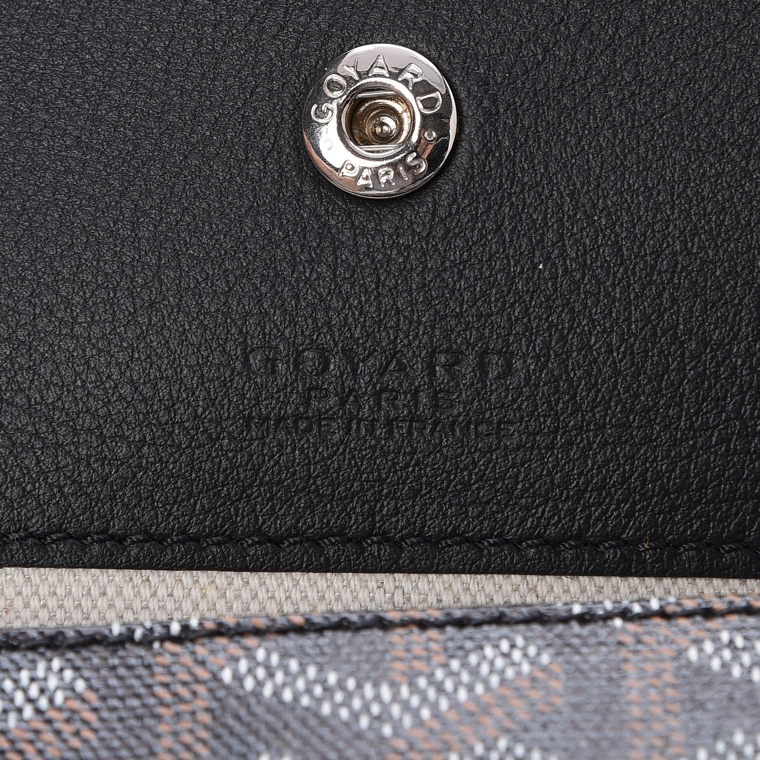 Goyard Goyardine Saint Louis GM Black 6 of 8