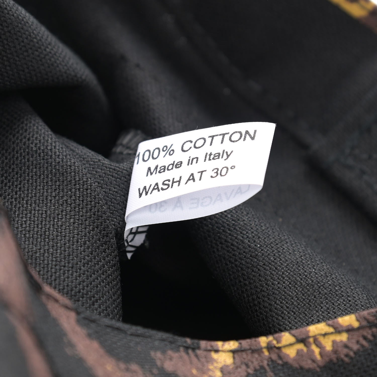 Saint Laurent Canvas Leopard Tote Black 7 of 13