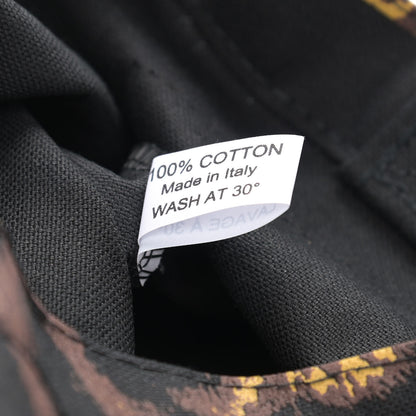 Saint Laurent Canvas Leopard Tote Black 7 of 13