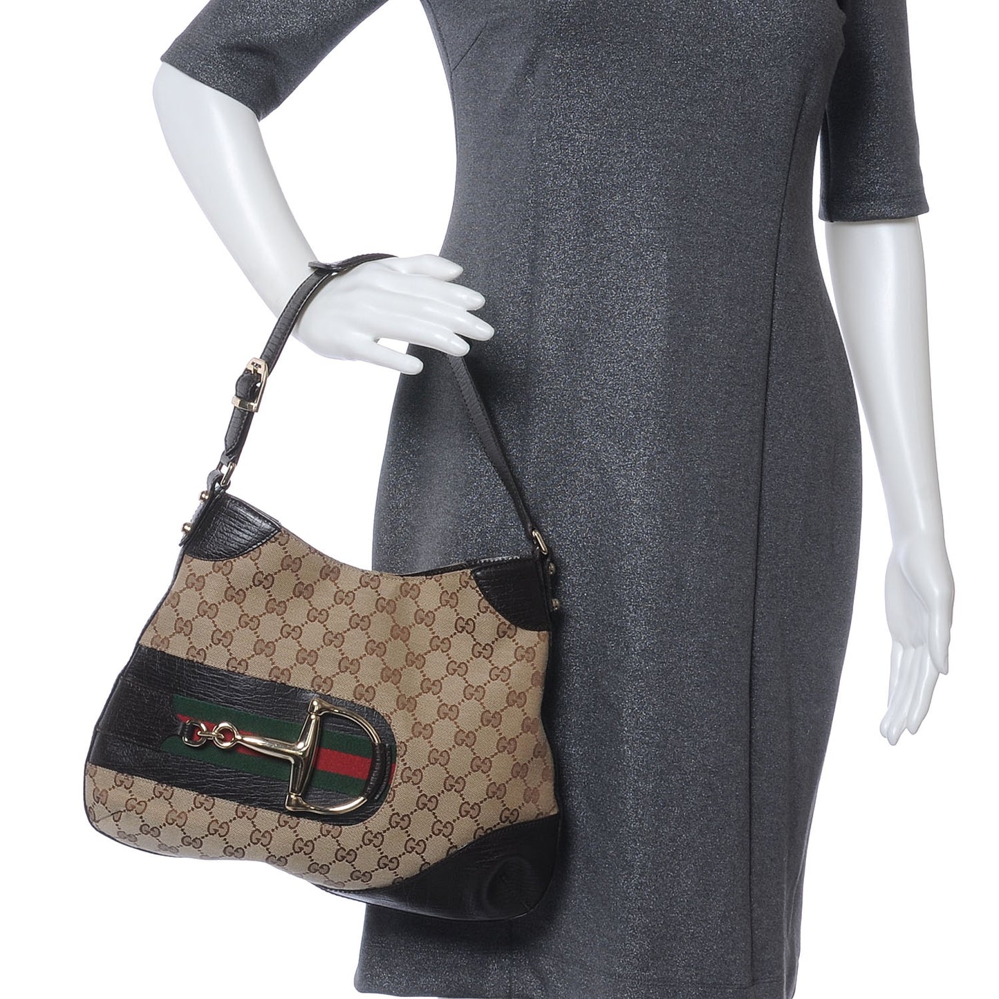 Monogram Hasler Shoulder Bag Ebony