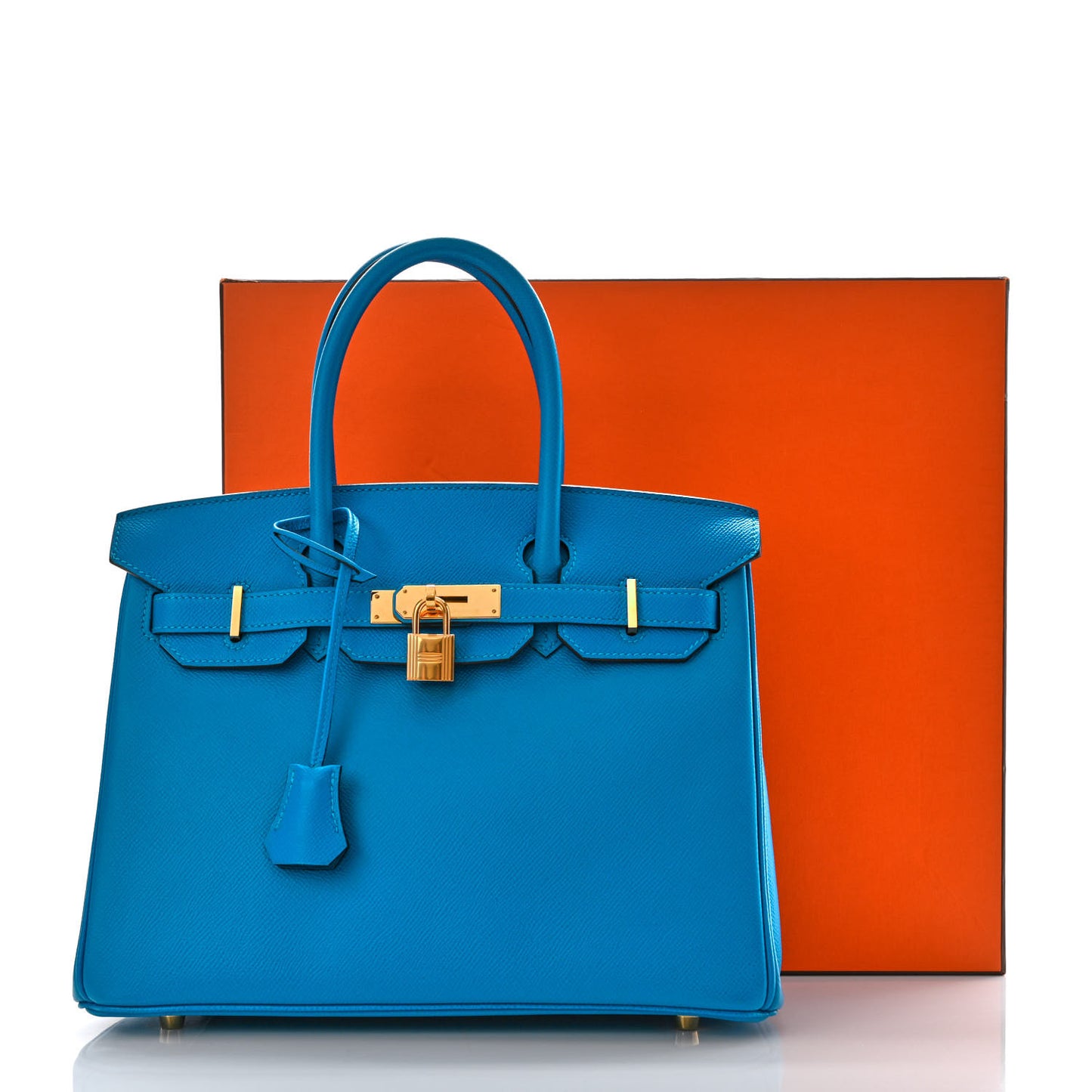 Epsom BIRKIN 30 Bleu Zanzibar