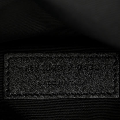 Saint Laurent Grain De Poudre Monogram Belt Bag Black 7 of 12