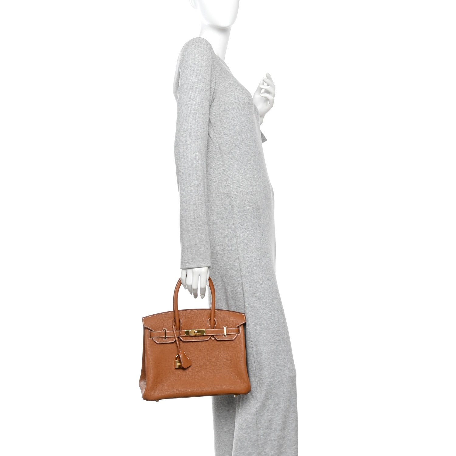 Hermes Togo Birkin 30 Gold 2 of 11