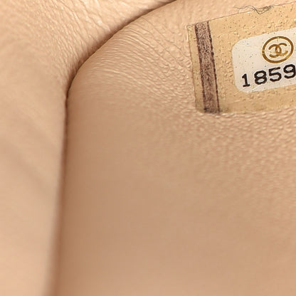Chanel Lambskin Quilted Jumbo Double Flap Beige Clair 7 of 10