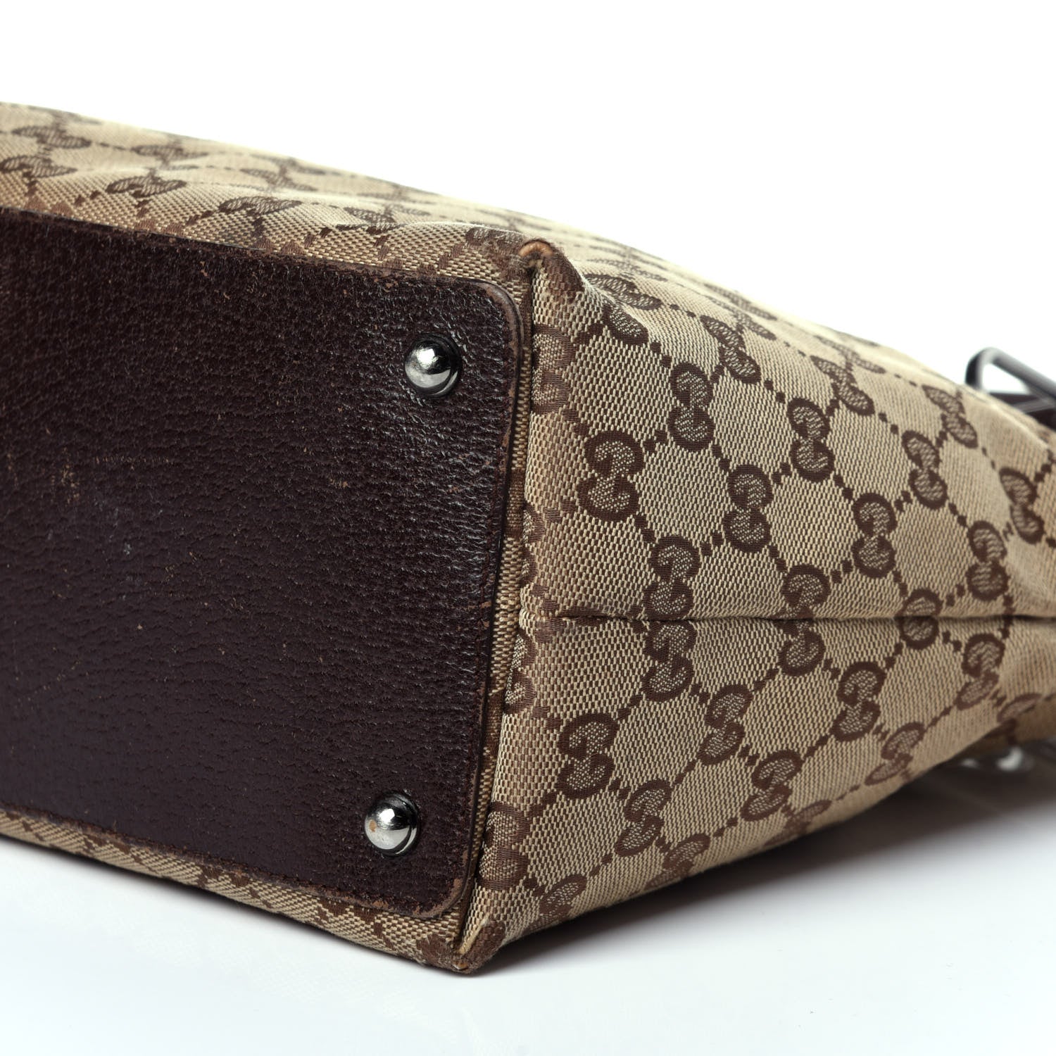 Gucci Monogram Eclipse Tote Brown 9 of 14