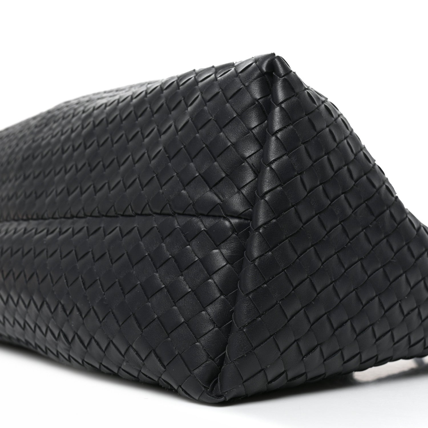 Bottega Veneta Calfskin Intrecciato Large Pinacoteca Reversible Tote Midnight Basalt Nocturnal Mud 10 of 10
