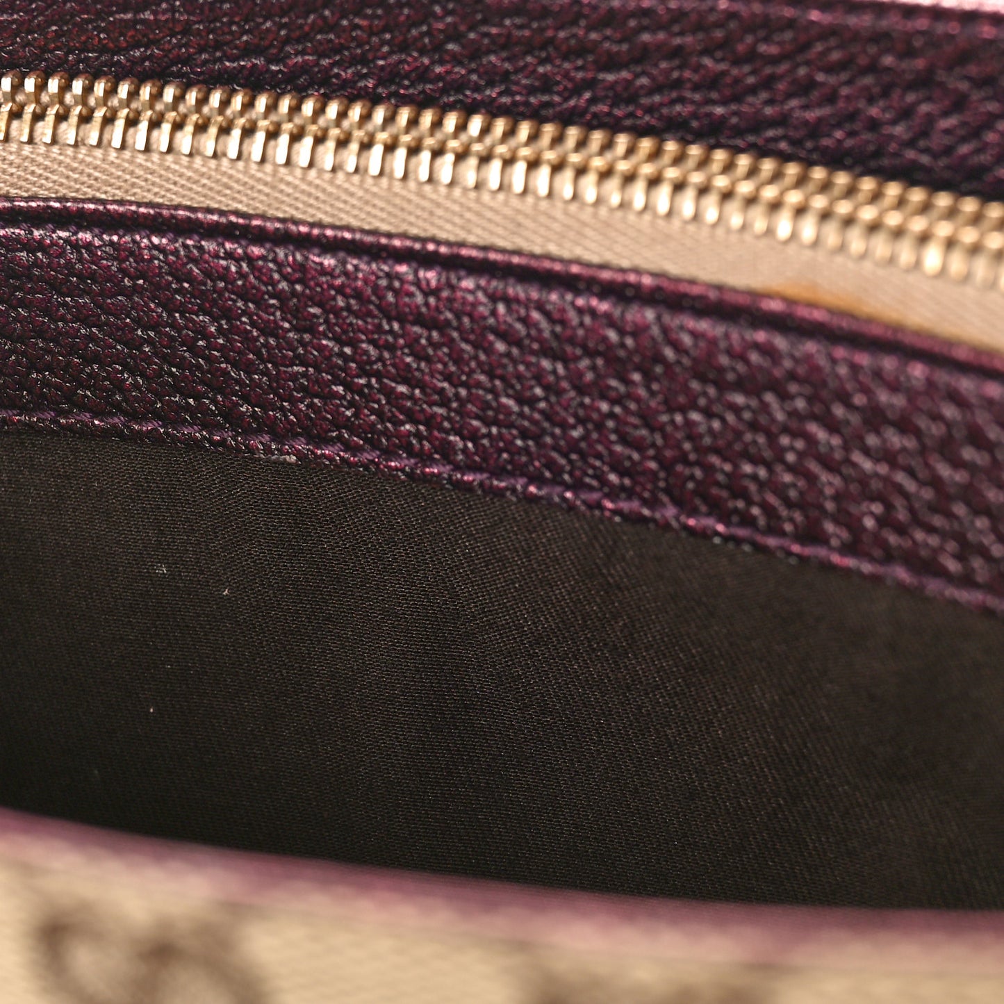 Monogram Small Bamboo Tote Bronze