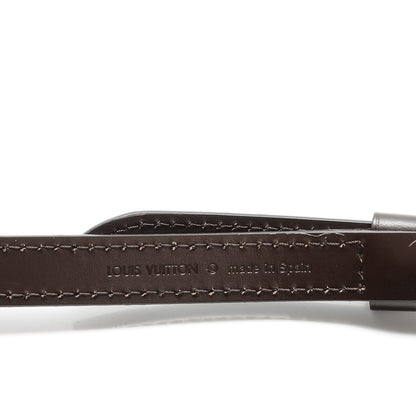 Louis Vuitton Calfskin 16mm Adjustable Shoulder Strap Brown 4 of 4