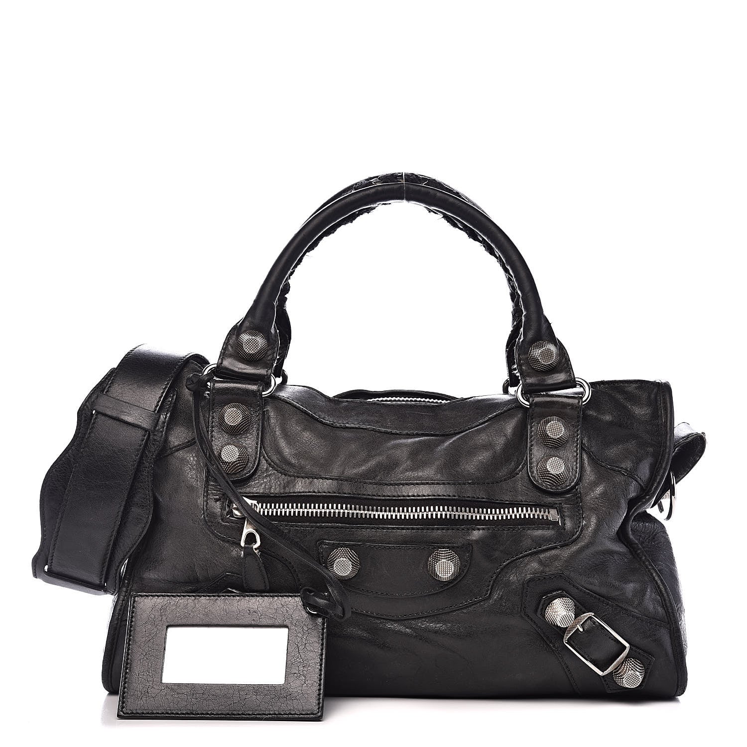 Balenciaga Agneau Giant 21 Silver Hardware City Black 1 of 19