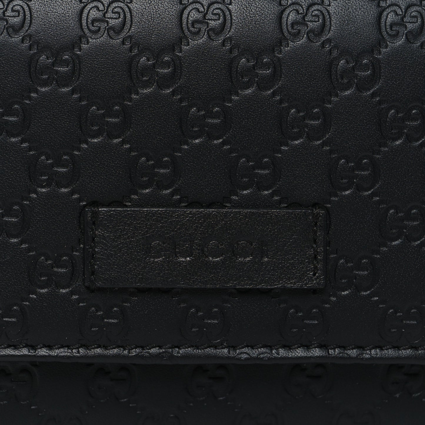 Microguccissima Card Case Black