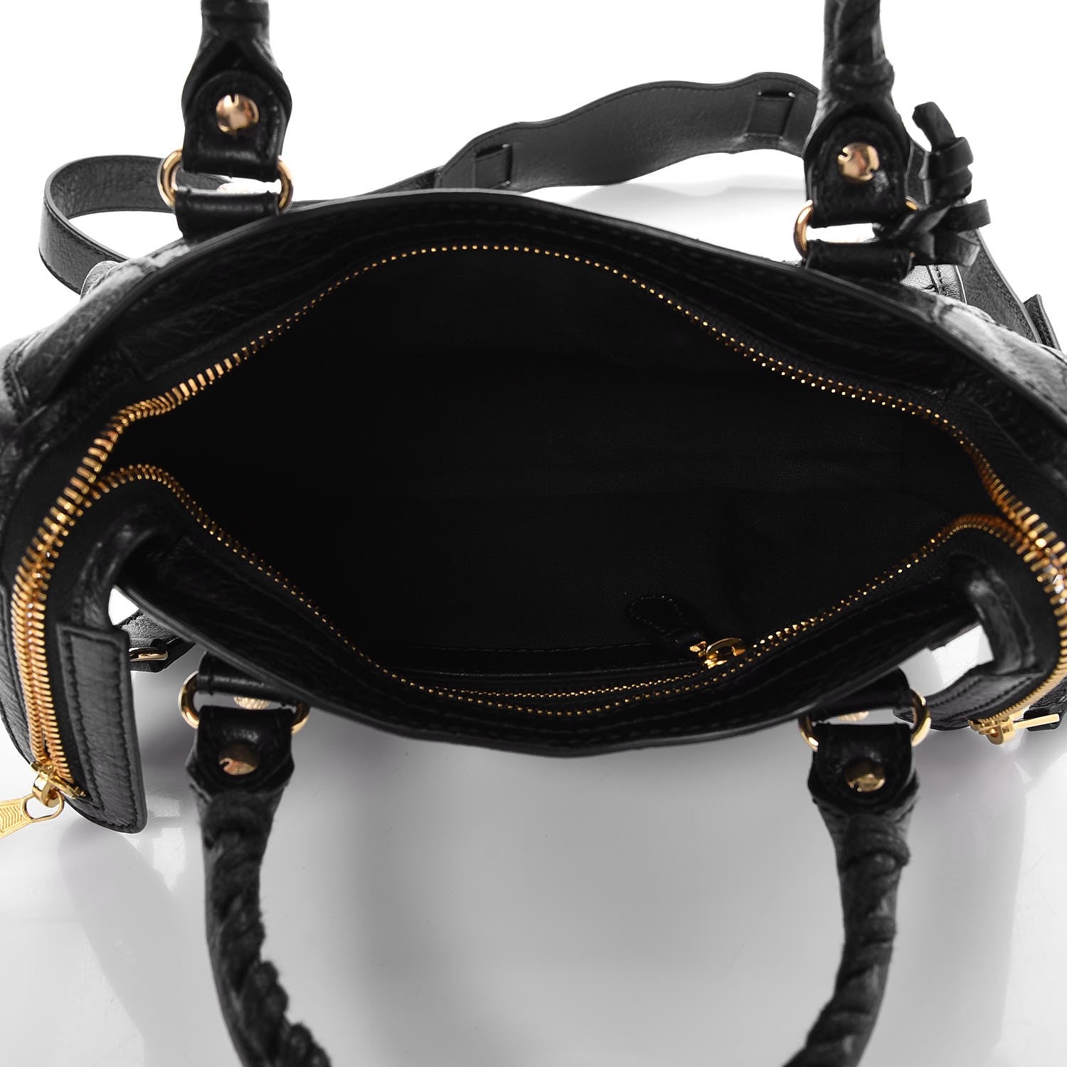 Balenciaga Agneau Giant 12 Gold Hardware Mini City Black 5 of 7