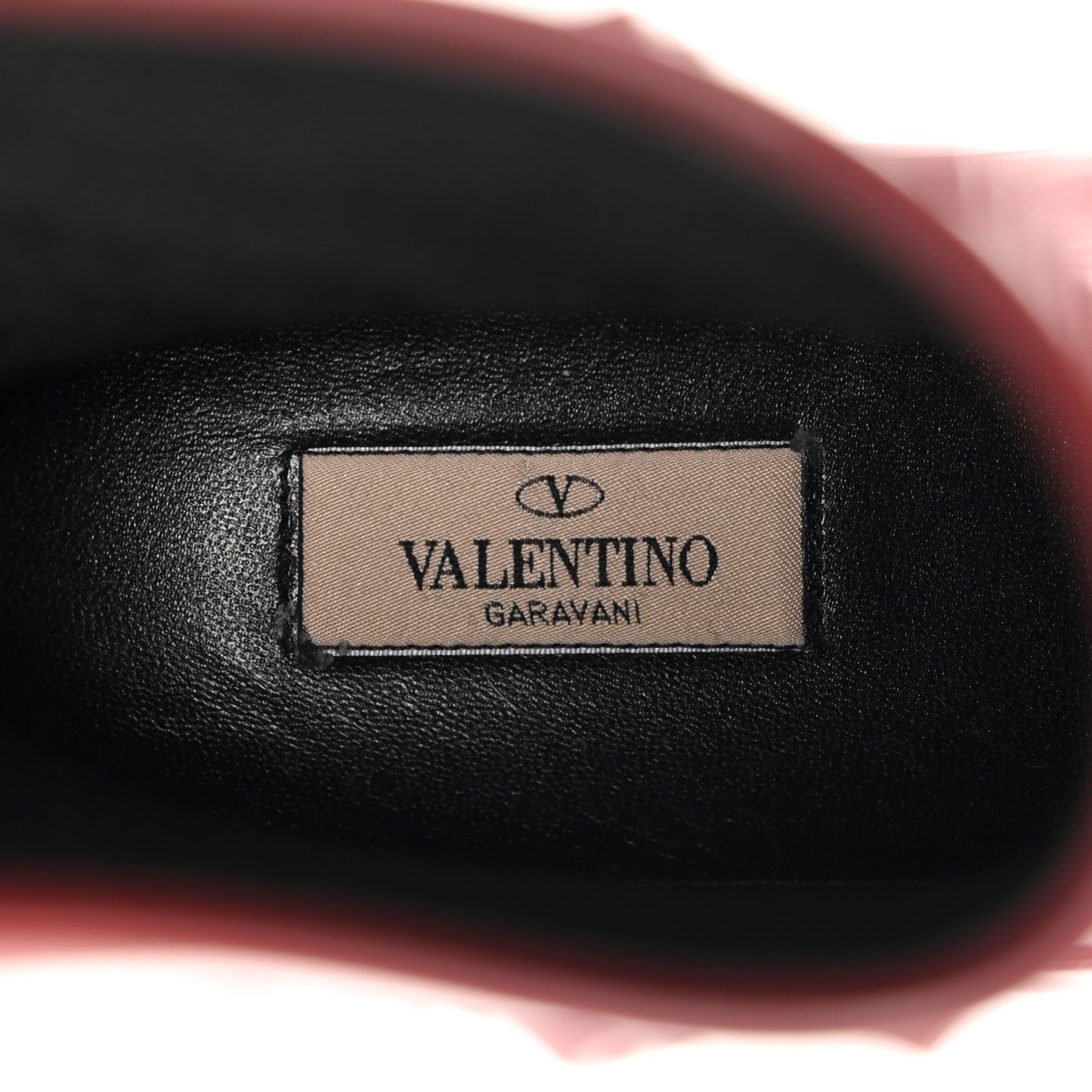 Rubber Rockstud Short Rainboots 38 Red