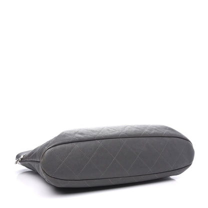 Chanel Caviar Quilted Shopping Tote Grey 3 of 11