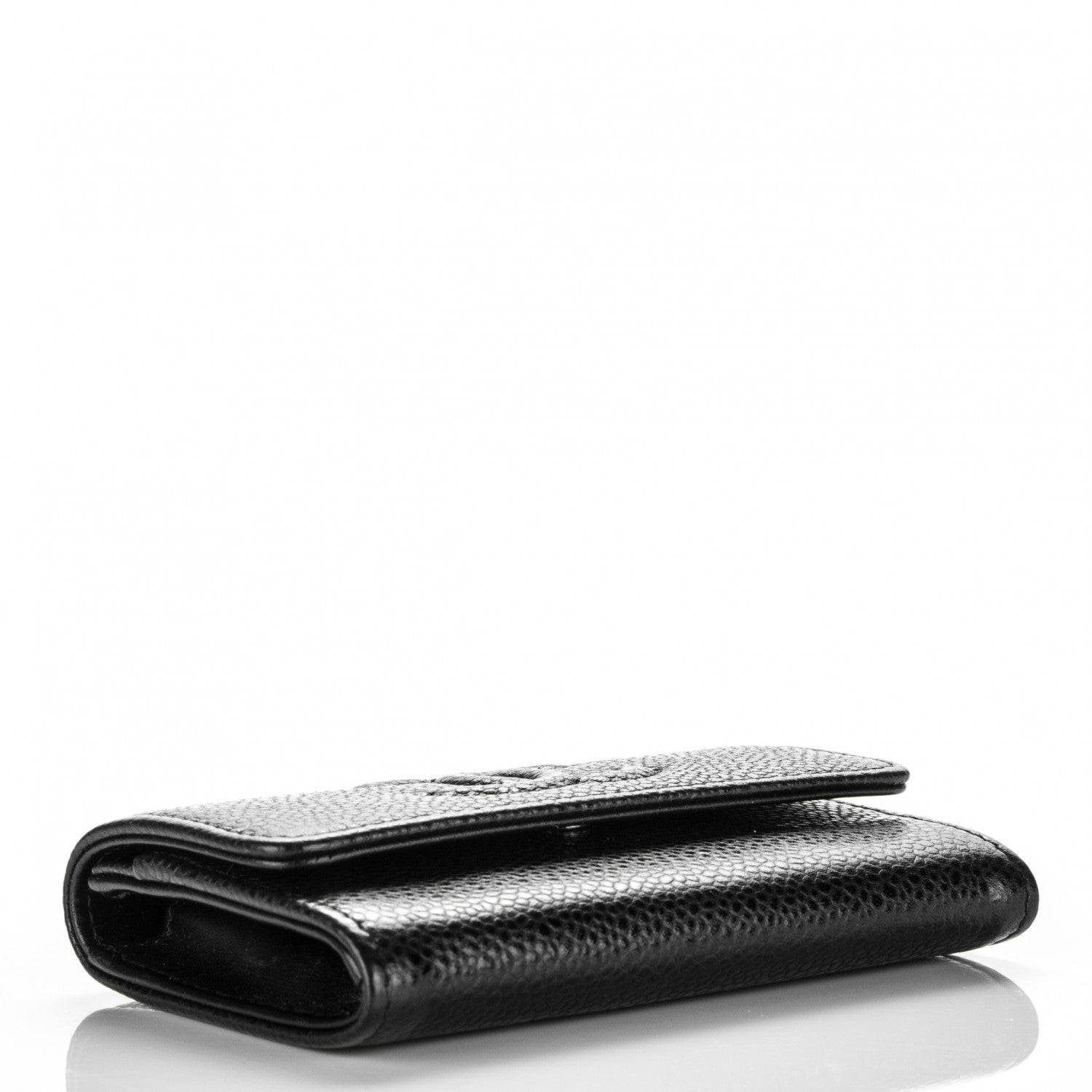 Chanel Caviar Timeless CC Flap Card Holder Black 4 of 8