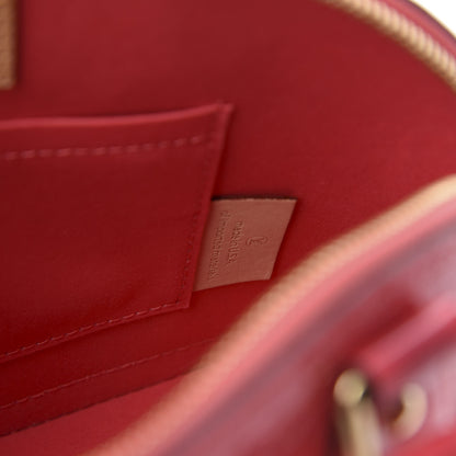 Louis Vuitton Vernis Alma BB Rose Litchi 11 of 13