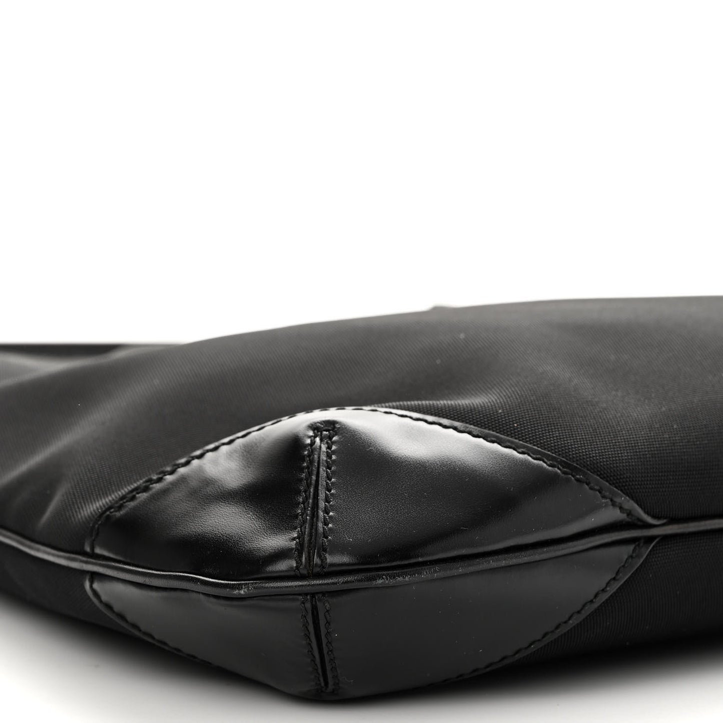 Canvas Signature Hobo Shoulder Bag Black