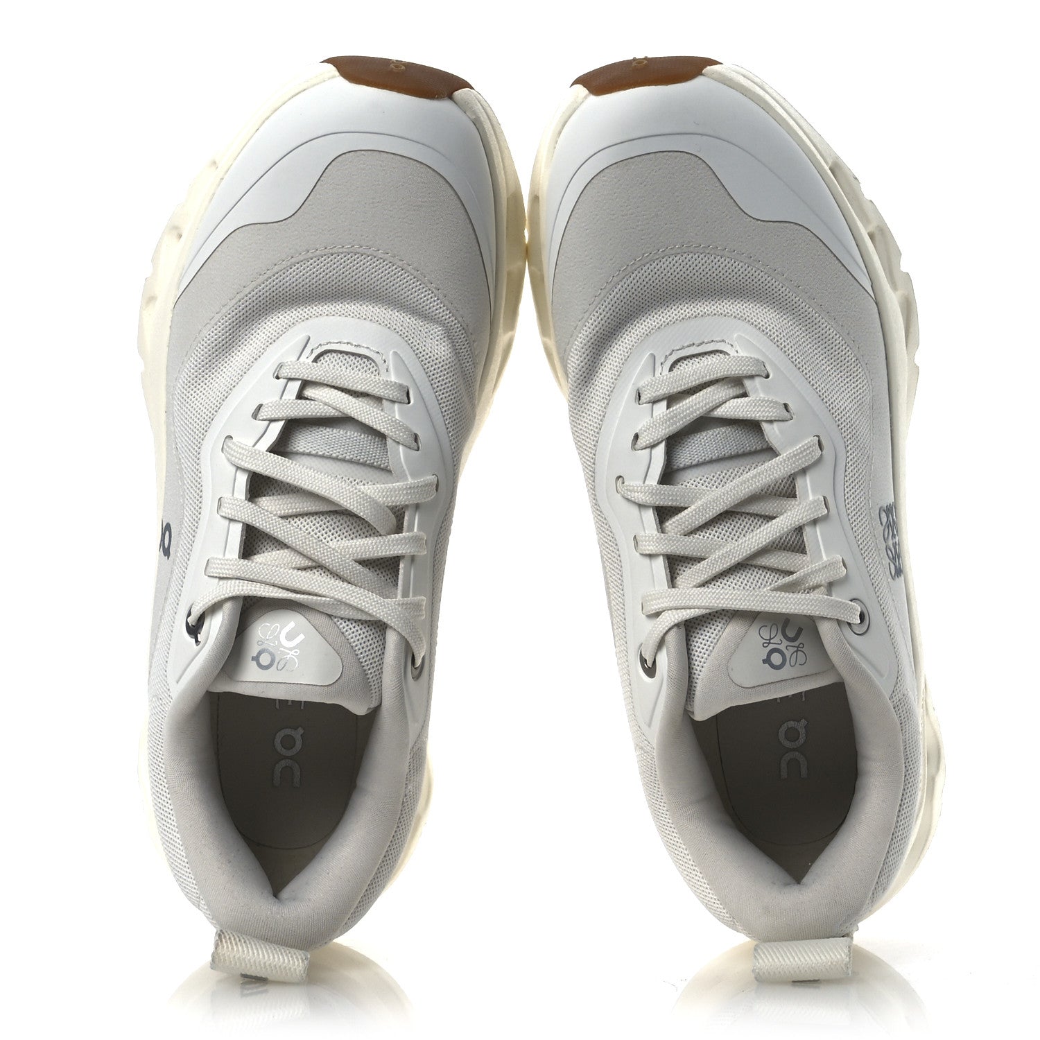 Loewe X ON Recycled Polyester Womens Cloudtilt Sneakers 37 All White 2 of 14